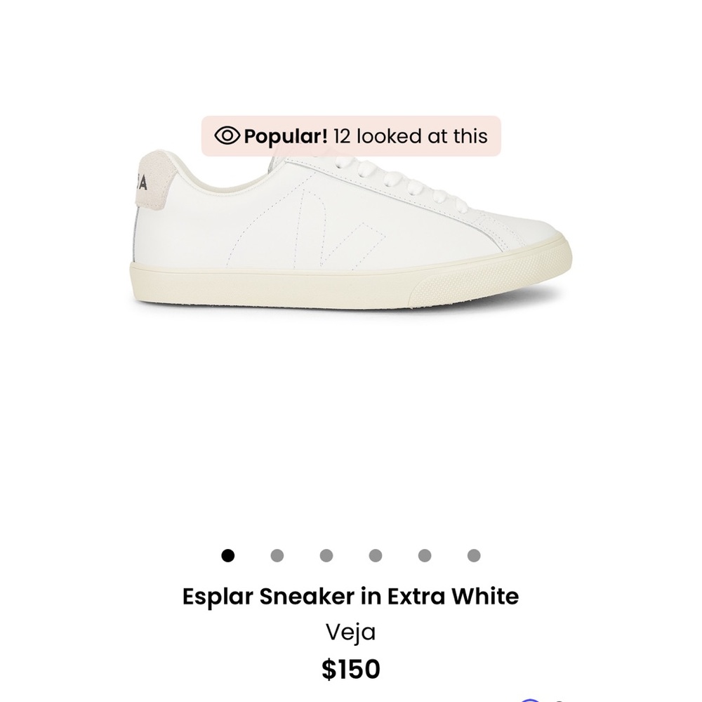 Veja esplar sneaker size 39